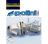 7980 - COLLETTORE ASPIRAZIONE MONOLAMELLARE POLINI 16-16 2 FORI VESPA 50 PK S XL