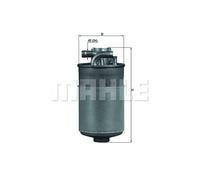 Knecht Filter Filtro carburante KL 154