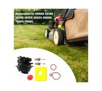 799583 Carburetor Kit for Briggs & Stratton 593261 595656 591979 591160, for Lawn Mower Engine 300E 450E 500E 550EX 500 125cc 140cc, 08P502 8P502 02 0