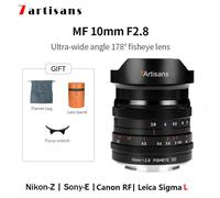 7artisans 10mm F2.8 Full Frame Fisheye Lens for Canon RF Nikon Z Sony E L Mount