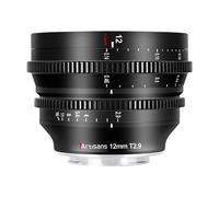 7Artisans 12mm T2.9 Super Wide Angle APS-C Cinema Lens for FX/E/RF/Z/M43/L mount