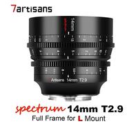 7artisans 14mm T2.9 Full Frame MF Cinema Lens for Leica Panasonic Sigma L mount