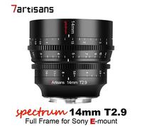 7artisans 14mm T2.9 Full Frame Ultra Wide Angle MF Cinema Lens for Sony E-mount
