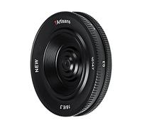 7artisans 18mm F6.3 II UFO Obiettivo, compatibile con fotocamere mirrorless Fuji X-Mount X-M1 X-M2 X-H1 X-T1 X-T10 X-T2 X-T20 X-T3 X-T4 X-T100 X-T200 X-T30 X-Pro1 Pro2 X-Pro. 3 X-E1 X-E2 X-E2S