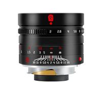 7Artisans 35 mm F2.0 II per fotocamera con attacco Lei.ca M = nero =