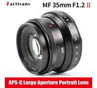 7artisans 35mm F1.2 II APS-C Lens for Fuji X/Sony E/Canon EOS-M/Nikon Z M4/3 M43