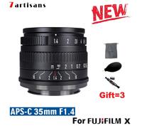 7artisans 35mm F1.4 II APS-C MF Lens for Fuji X Mount Camera X-Pro3 X-Pro2 X-T3