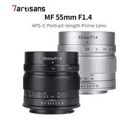 7artisans 55mm F1.4 APS-C Large Aperture Lens for EF-M/E/X/M43 M4/3 mount Camera