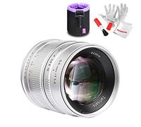 7artisans 55mm F1.4 Obiettivo fisso Prime con messa a fuoco manuale per fotocamere MFT M4 / 3 Micro Four Thirds Olympus e Panasonic, obiettivo con apertura grande, cornice APS-C