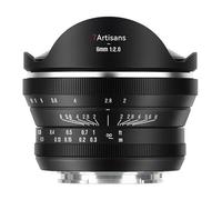 7Artisans 6 mm f/2 Fisheye Attacco E di Sony (APS-C)
