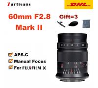 7artisans 60mm F2.8 Mark II V2 Manual Focus Macro APS-C Lens For Fuji FX mount