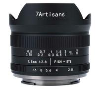 7Artisans 7,5 mm f/2,8 II Fisheye Sony attacco E