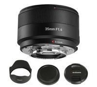 7artisans AF 35mm F1.4 Obiettivo Autofocus con attacco APS-C per fotocamere Fuji X mount X-A1 X-A10 X-M1 X-T1 X-T10 X-T100 X-PR01 X-E1 X-E2S XS20 e altro. (Nero)