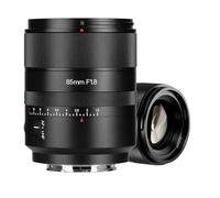 7artisans AF 85 mm f1.8 Full Telaio Lente Compatibile con L Mount baionetta, Grande Apertura, Messa a Punto, STM Face/Eye autofocus per Leica SL2/Lumix S1 S1H S5 Leica SL (nero)