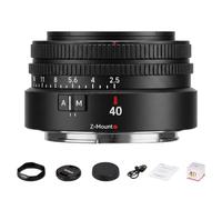 7artisans AutoFocus 40 mm F2.5 Obiettivo Full Frame con supporto modalità automatica/manuale per Nikon Z Mount Z9, Z8, Z7, Z72, Z6, Z62, Z63, Zf, Z5, Z5 II Fotocamere Mirrorless