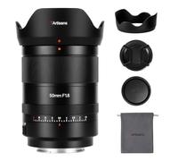 7artisans AutoFocus - Obiettivo Full Frame 50 mm F1.8, apertura grande F1.8, supporto apertura automatica/manuale e riconoscimento viso/occhi, compatibile con Sony A7 Series A7R A75 A7SII A9 A7C A1,