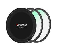 7artisans Filtro magnetico nano sottile [UV/ND8/ND64/ND1000/GND0.9] Filtro video con cornice in lega di alluminio e vetro impermeabile per obiettivi di fotocamera (67 mm, ND64)