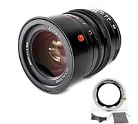 7artisans M35mm f1.4 obiettivo full frame compatibile con Leica M-Mount Leica SL, TL, CL Series Mirrorless (con anello adattatore Leica M-Fuji FX Mount (M-FX))