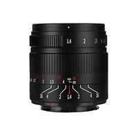 7artisans Obiettivo APS-C con grande apertura F1.4 II, 55 mm, messa a fuoco manuale, micro obiettivo singolo per E-PL2, E-PL3, E-PL5, E-PL6, GH3, GH4, GH5, GH5S, GM1