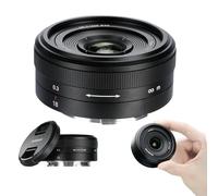 7Artisans Obiettivo F5.6 E da 18 mm, ultra fine, full frame, messa a fuoco manuale, ampia apertura, obiettivo a distanza focale fissa, compatibile con filtri da 49 mm, Sony A7III, A9, NEX 3, 7, A6100,