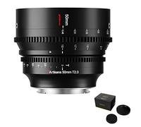 7artisans Obiettivo T2.0 Cine da 50 mm Full Frame grande apertura Messa a fuoco manuale, compatibile per fotocamere mirrorless Canon EOS R, RED, R3, R5, R6, R7, R10, RP (R-Mount)
