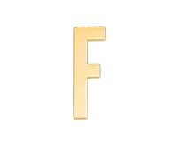 7CM Numeri Civici In Lega Di Zinco Da for Esterni, Lettere Autoadesive, Cartelli for Indirizzi for Cortile, Cartello Da Giardino Personalizzato, for Cassette Postali Porte E Finestre Appartamenti(F)