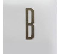7CM Numero Civico Autoadesivo In Lega Di Zinco Bronzo Da, Numeri Di Stanza for Porte, Numeri Esterni for Indirizzo Di Casa, for Cassette Postali, Targhe for Porte E Finestre Appartamenti(Letter B)