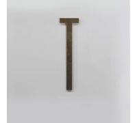 7CM Numero Civico Autoadesivo In Lega Di Zinco Bronzo Da, Numeri Di Stanza for Porte, Numeri Esterni for Indirizzo Di Casa, for Cassette Postali, Targhe for Porte E Finestre Appartamenti(Letter T)