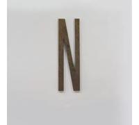 7CM Numero Civico Autoadesivo In Lega Di Zinco Bronzo Da, Numeri Di Stanza for Porte, Numeri Esterni for Indirizzo Di Casa, for Cassette Postali, Targhe for Porte E Finestre Appartamenti(Letter N)