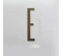 7CM Numero Civico Autoadesivo In Lega Di Zinco Bronzo Da, Numeri Di Stanza for Porte, Numeri Esterni for Indirizzo Di Casa, for Cassette Postali, Targhe for Porte E Finestre Appartamenti(Letter E)