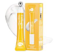 7Days Crema contorno occhi con Rullo Massaggiatore | Collagene e Caffeina Con Vitamina C | Trattamento Anti-rughe da per Occhiaie, Borse e anti-età | Idratazione e Effetto Lifting 18ml