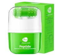 7Days Crema Viso Coreana ai Peptidi per Korean Skincare con Vitamina E e Complesso di Oli ad Effetto Idratante e Antirughe per Uomo e Donna con Rullo Massaggio 3D 40 ml