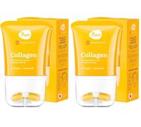 7DAYS Crema Viso e Collo Coreana Antirughe con Acido Ialuronico, Vitamina C e Rullo Massaggiante - Gel Idratante, Effetto Lifting e Pelle Rimpolpata, per il Doppio Mento, 80 ml (Confezione da 2)