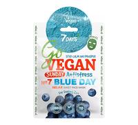 7Days GOVEGAN - BLUE DAY Maschera Viso in Tessuto - Antistress 25 G 25 G