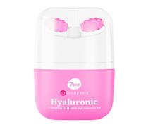 Crema Idratante Viso con Acido Ialuronico | Skincare Coreana Idratante per Viso | Crema Viso e Collo per Donne con Vitamina C | Massaggiatore Roller Anti Gonfiore e Tonificante, 40ml
