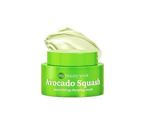 7DAYS Maschera Nutriente Anti Invecchiamento Skincare Coreana con Olio di Avocado e Burro di Karité Crema Idratante Viso per Donne Maschera di Bellezza Notturna Coreana