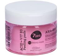 7Days My Beauty Week Miracle Refining Peeling Pads For Face Aha + Bha