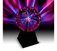 7even Sfera al plasma, 20 cm, splendida luce retrò/flash magico nella sfera al plasma