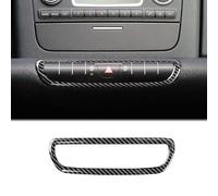7ffeiLL Auto Pannello Console Centrale per Smart 451 Fortwo 2009-2015, Accessorio Cornice per Tasti di Avvertimento
