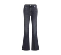 7FOR Black Cotton Bootcut Jeans - 28