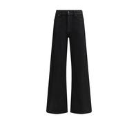 7FOR Black Cotton Flared Jeans - 26
