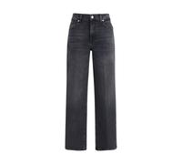 7FOR Black Cotton Straight-Leg Jeans - 27