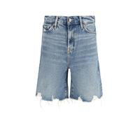 7FOR Blue Cotton Bermuda Shorts - 28