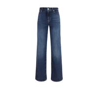 7FOR Blue Cotton Bootcut Jeans - W25