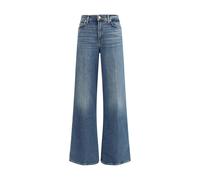 7FOR Blue Cotton Flared Jeans - 30