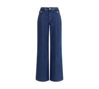 7FOR Blue Cotton High-Waisted Jean - 30