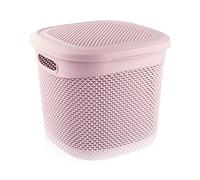 7H SEVEN HOUSE Cestino medio quadrato con coperchio 15 litri 7house