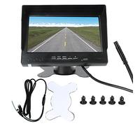 7in Backup Camera Monitor Reversing Display V1 V2 Video Inputs for Truck RV Van Trailer Emergency Vehicle