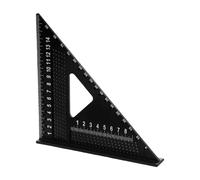 7in Practical Triangle Ruler Facile Da Usare Strumento Misurazione Layout 45/90 Gradi Strumento Carpentiere Quadrato
