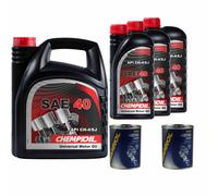 7L CHEMPIOIL Olio Motore CH SAE 40 SAE 40 API CH-4/SJ Inclusa Pulizia Motore